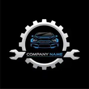 Logo przygotowane dla warsztatów samochodowych