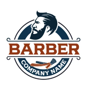 Logo przygotowane dla salonu barberskiego