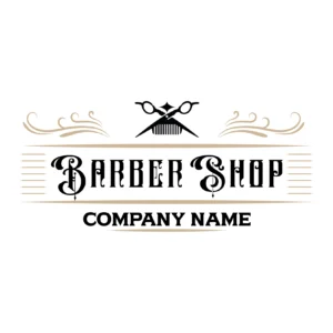 Logo przygotowane dla salonu barberskiego