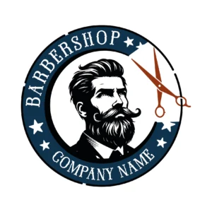 Logo przygotowane dla salonu barberskiego