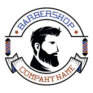 Logo przygotowane dla salonu barberskiego
