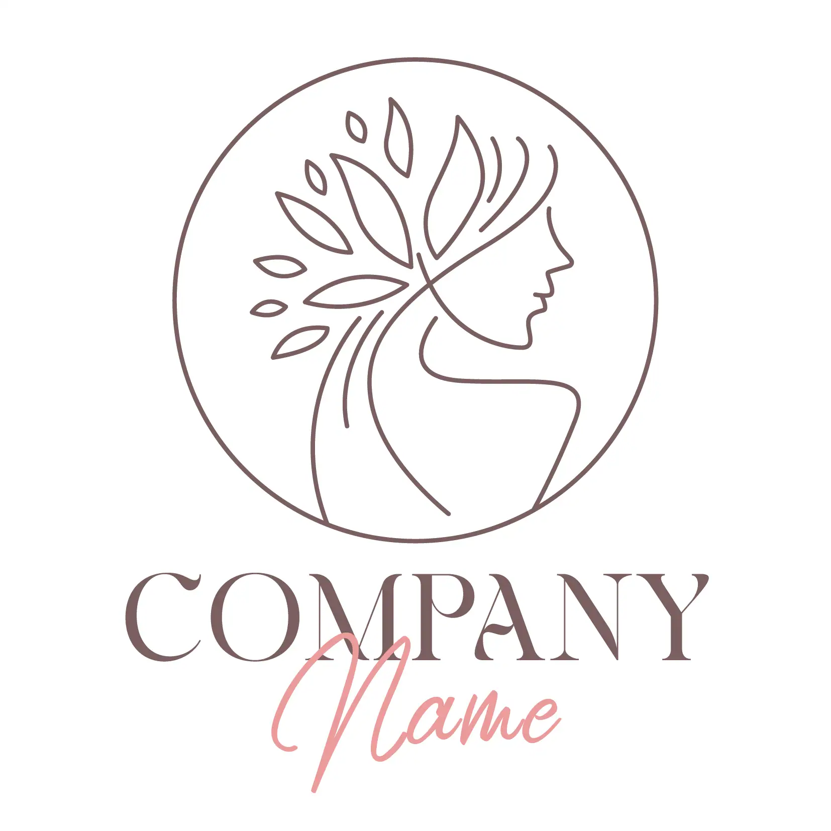 Gotowe logo dla salonów beauty
