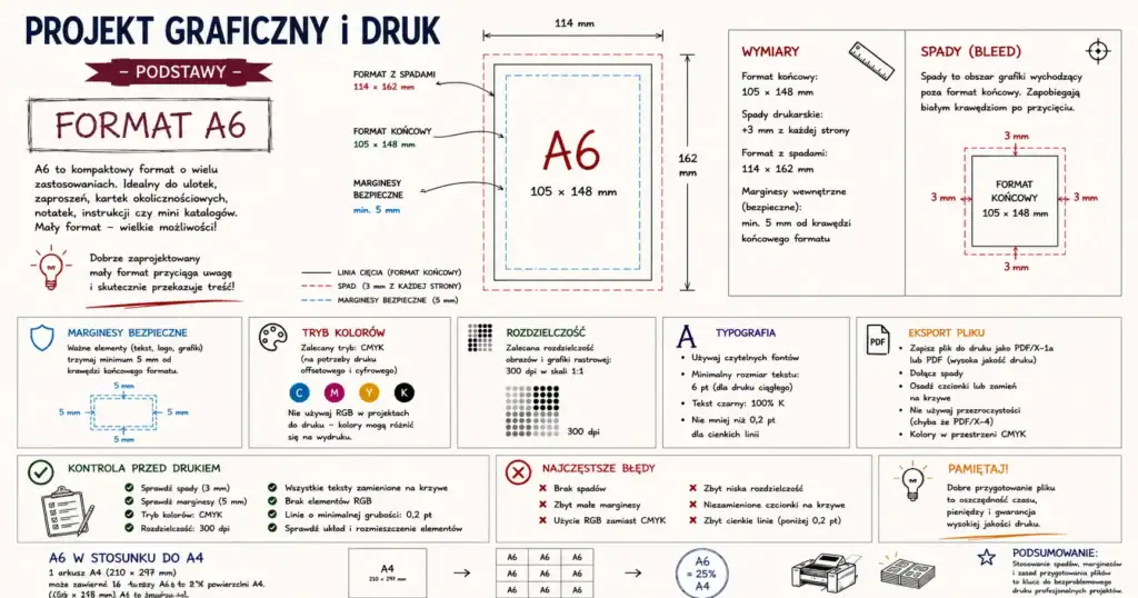 Co to jest A6? Sprawdź definicję formatu A6!